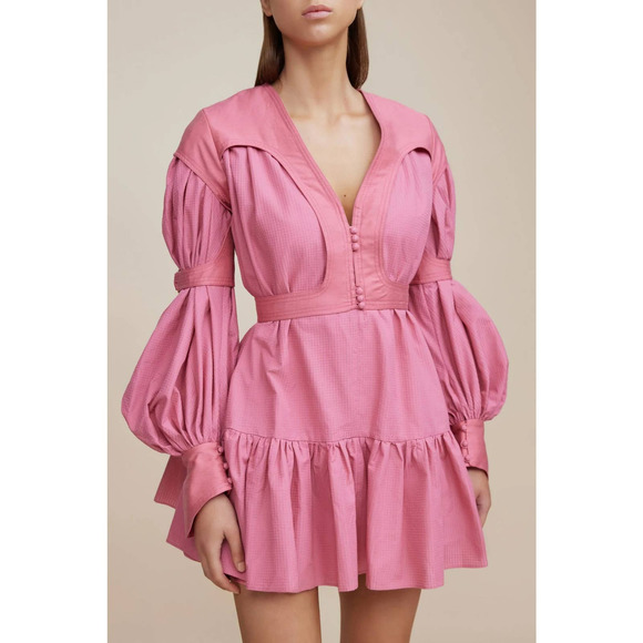 Acler Dresses & Skirts - Acler Wilmslow Belted Mini Dress in Dusty Rose US 6
